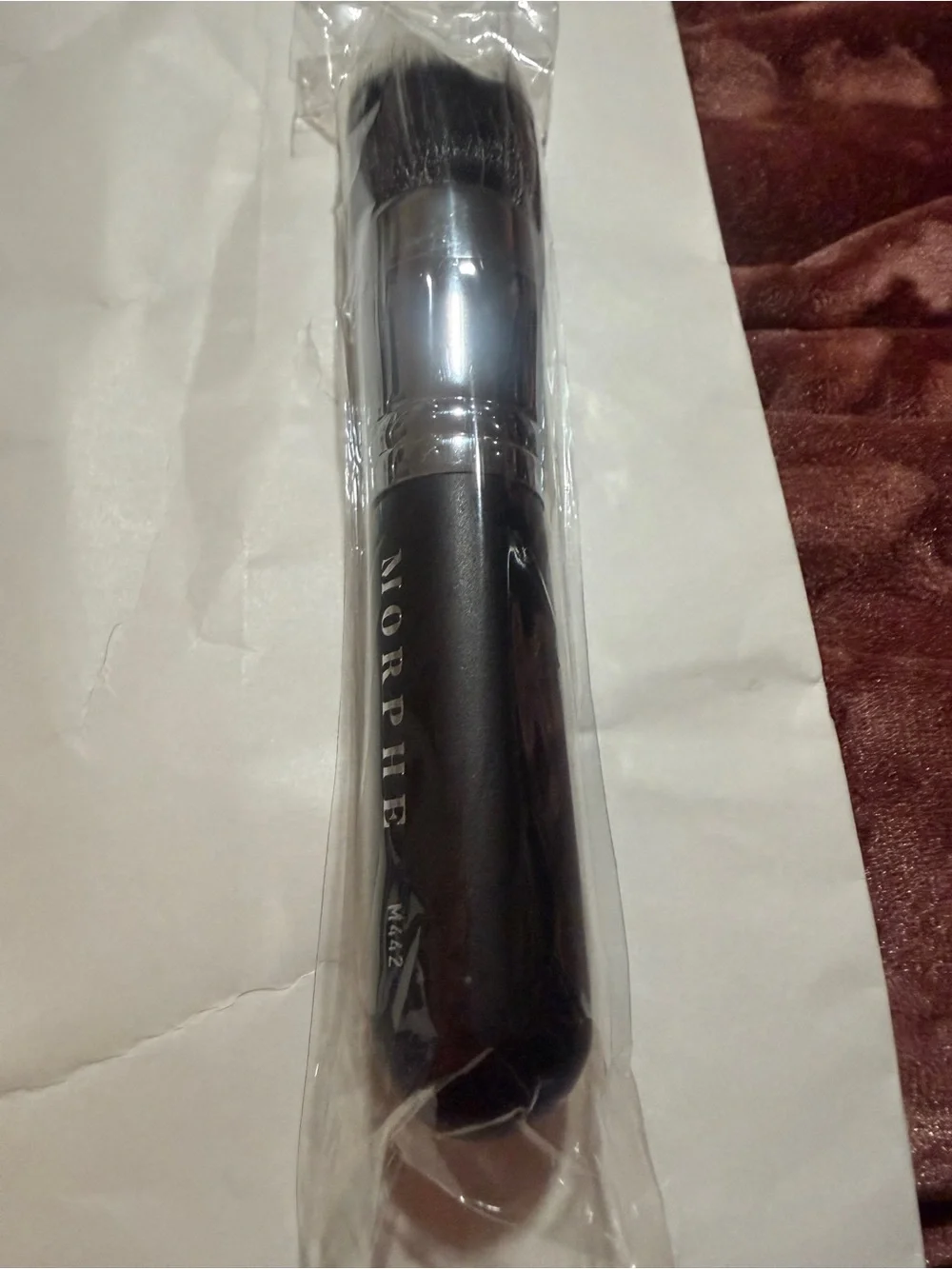Morphe Dual-Tone Kabuki Foundation Brush - Black and White